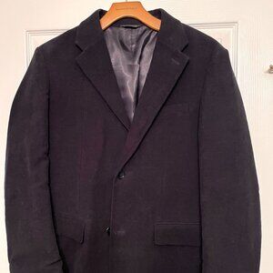 Mens Vintage Banana Republic Velvet Blazer in Black 40R